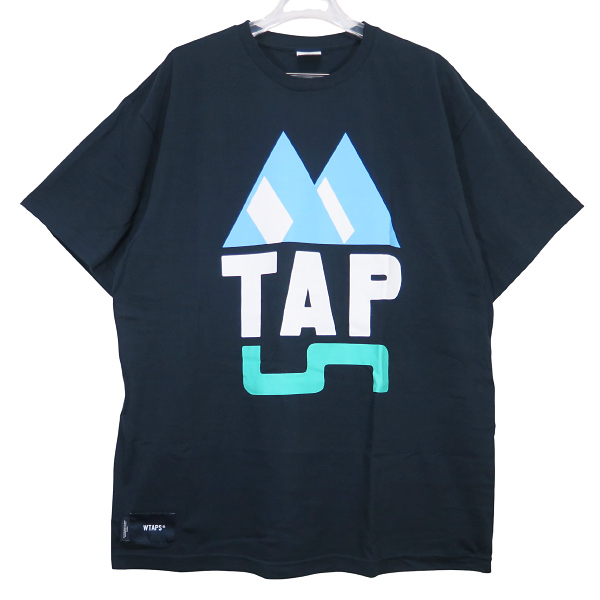 WTAPS ダブルタップス 23SS THAW/SS/COTTON ショートスリーブ コットン Tシャツ ネイビー カットソー 半袖 サイズ03(L) Octz拍卖