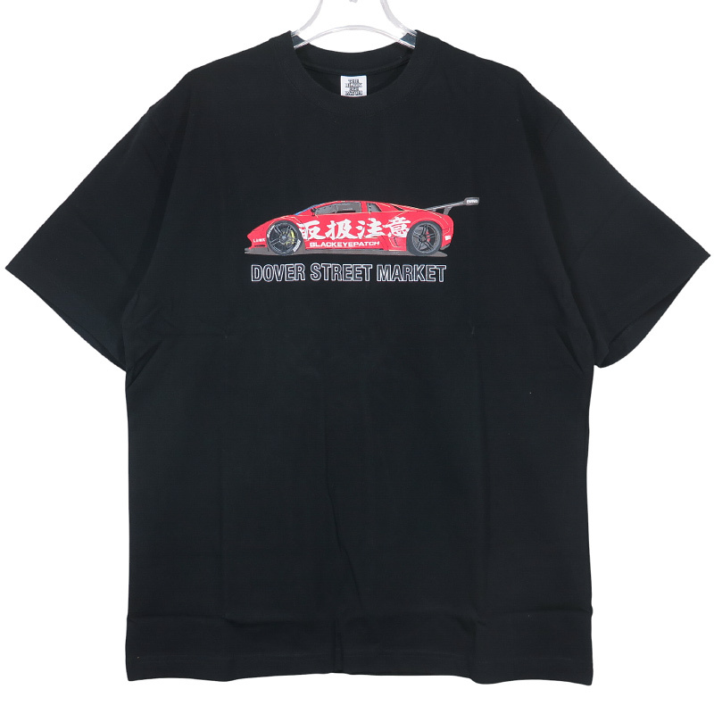 BlackEyePatch ブラックアイパッチ x Liberty Walk リバティーウォーク DOVER STREET MARKET TEE ドーバー ショートスリーブ 半袖 黒 Octk拍卖