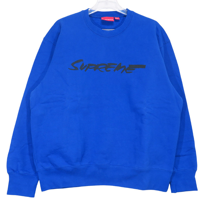 SUPREME シュプリーム 20AW FUTURA LOGO CREWNECK フューチュラ ロゴ クルーネック スウェットシャツ ロイヤル トレーナー トップス Octk拍卖
