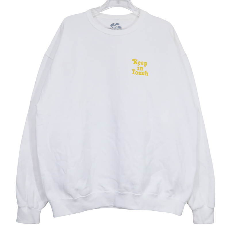 VERDY ヴェルディ x Kit Gallery キット ギャラリー KEEP IN TOUCH SWEAT CREW スウェット クルーネック トップストレーナー サイズXL Octk拍卖