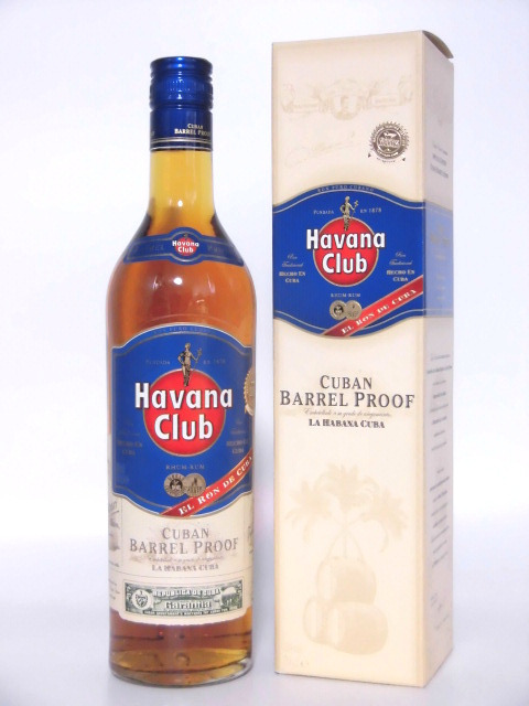 【L2】ハバナクラブ キューバンバレルプルーフ 正規品 箱付【HAVANA CLUB CUBAN BARREL PROOF】拍卖