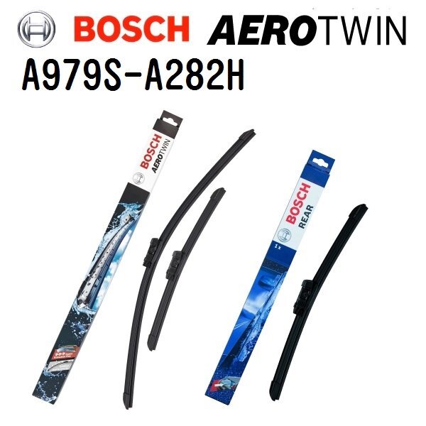BOSCH ボッシュ エアロワイパーブレード A979S A282H フォルクスワーゲン ゴルフ 6 5K1 左ハンドル 600/475mm 280mm拍卖