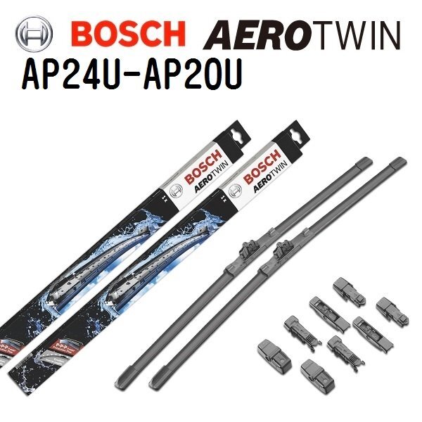 BOSCH ボッシュ エアロワイパーブレード AP24U AP20U BMW X 6 E 71 600mm 500mm 3397006837 3397006833拍卖