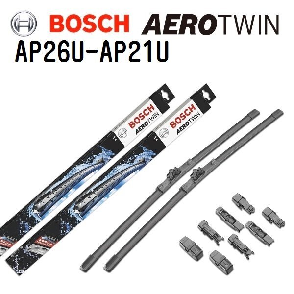 BOSCH ボッシュ エアロワイパーブレード AP26U AP21U アウディ RS7 4G 650mm 530mm 3397006838 3397006834拍卖
