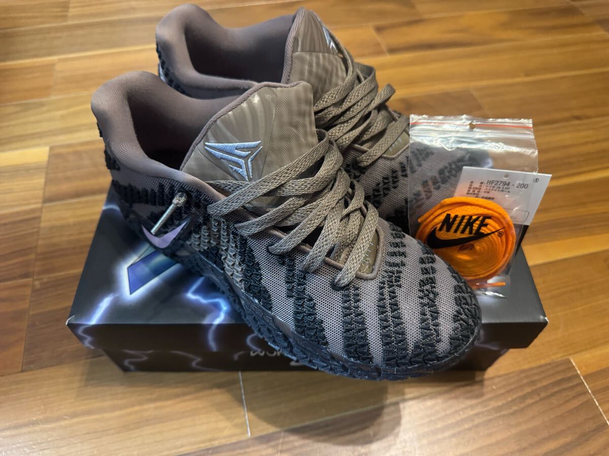 シューズ ナイキ NIKE JA3 27 1度使用拍卖