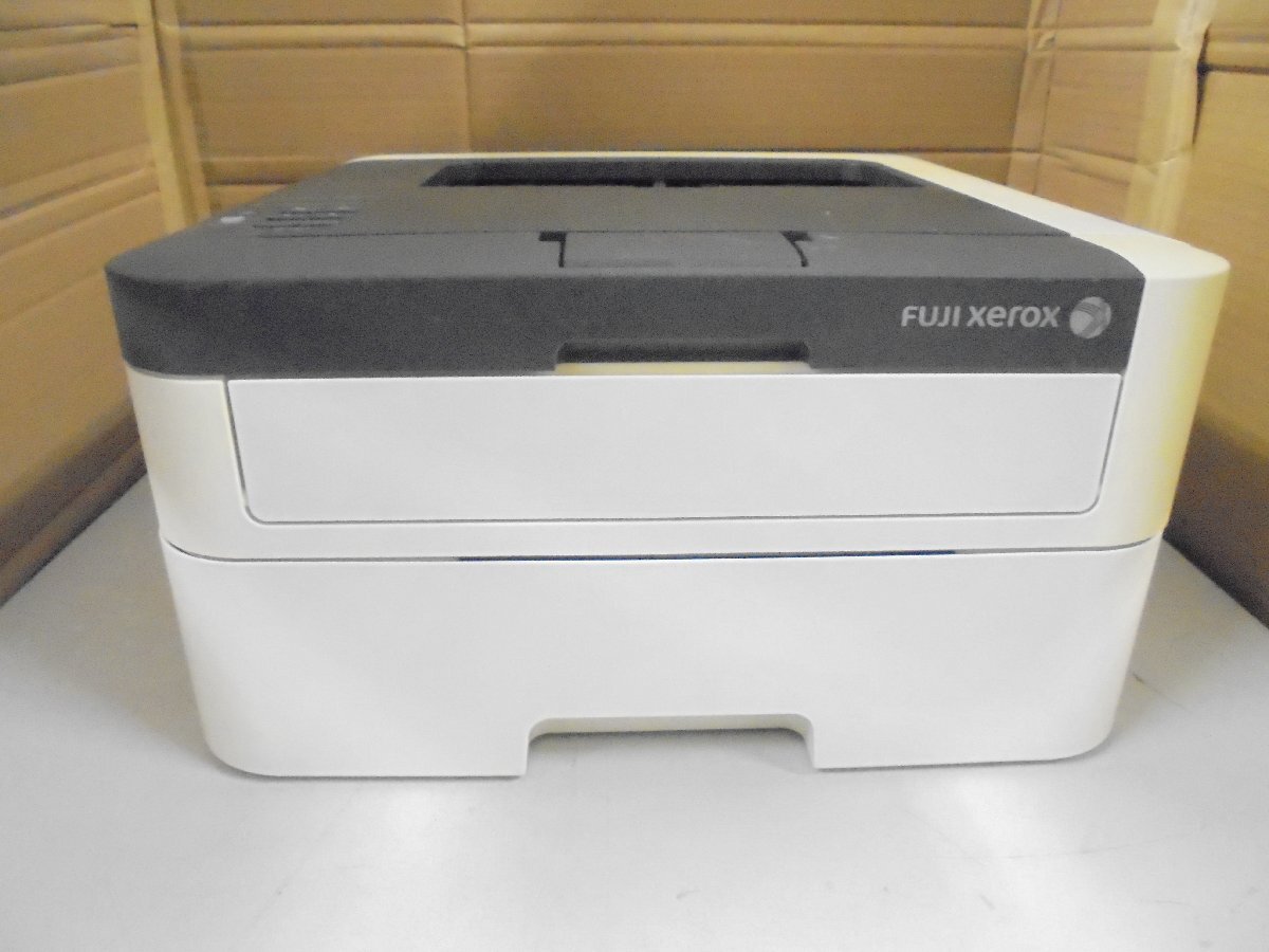 ◎中古レーザープリンタ ゼロックス【XEROX DocuPrint P260dw】WIFI(無線LAN)機能付き 中古トナー/ドラム付き◎2509301拍卖