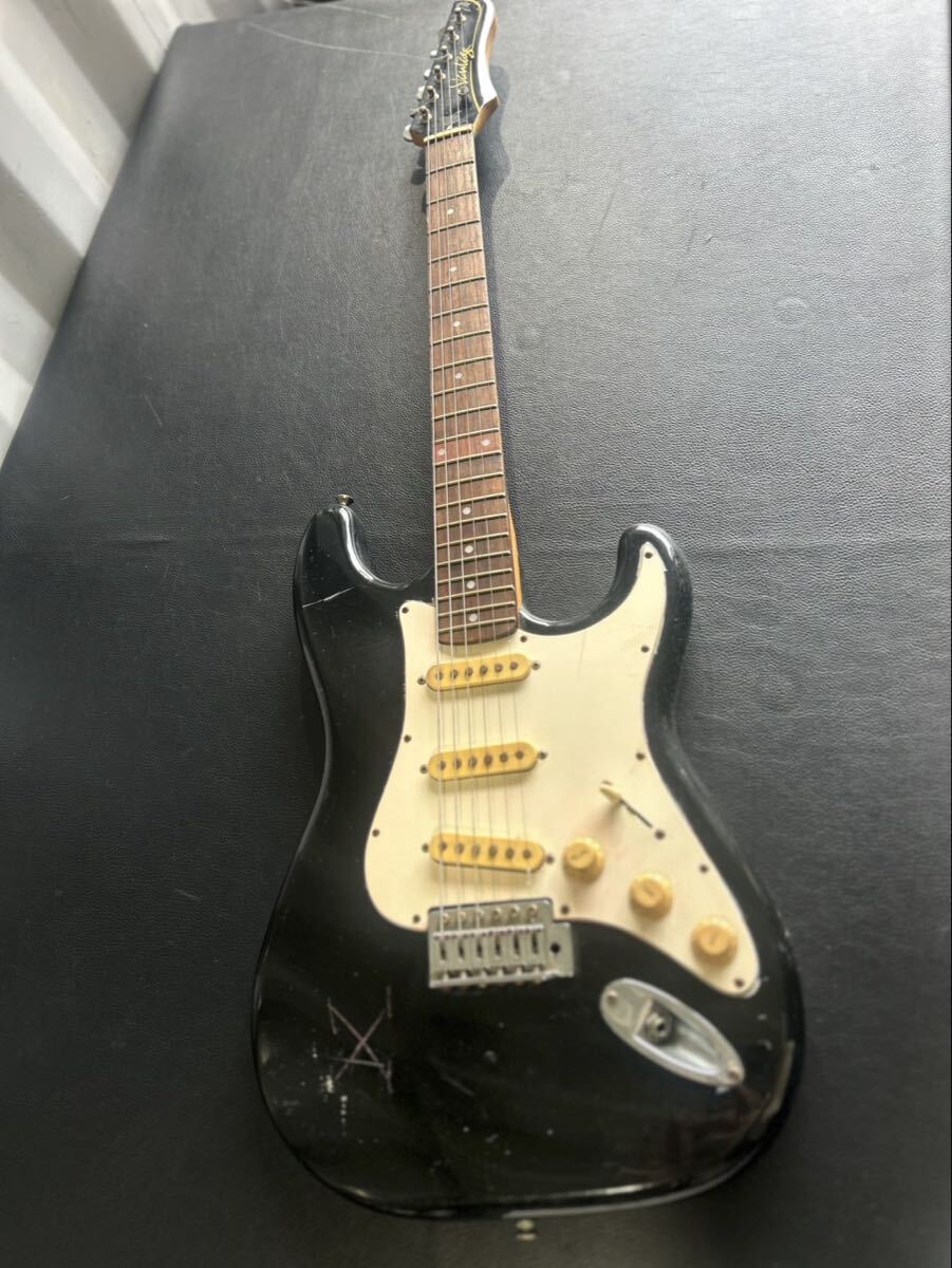 中古品☆Vantage VIE-11 BK Electric Guitar Stratocaster エレキギター 弦楽器 楽器拍卖