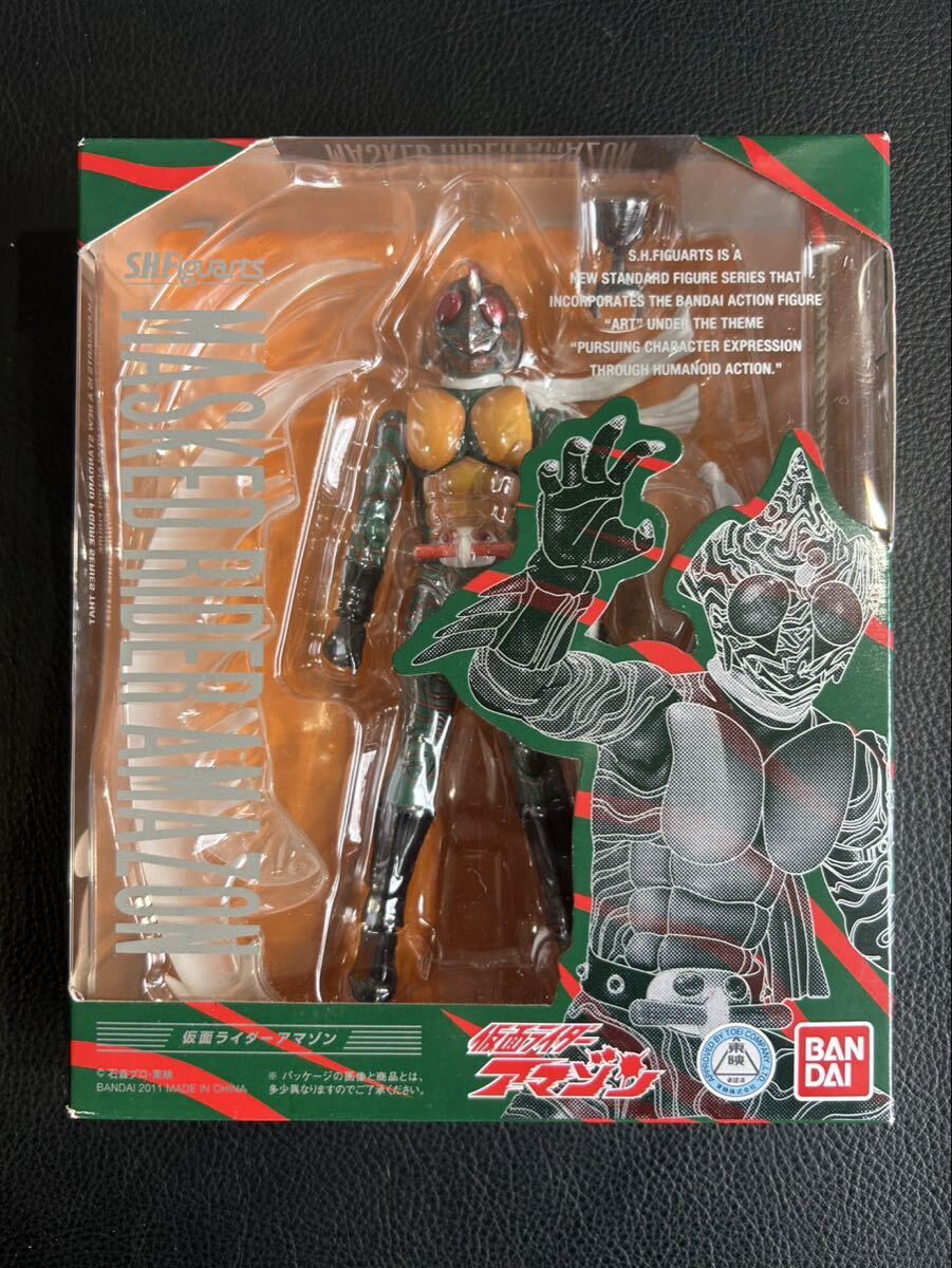 未使用品☆仮面ライダーアマゾン バンダイ S.H.Figuartsシリーズ BANDAI フィギュア 仮面ライダー アマゾン フィギュアーツ拍卖