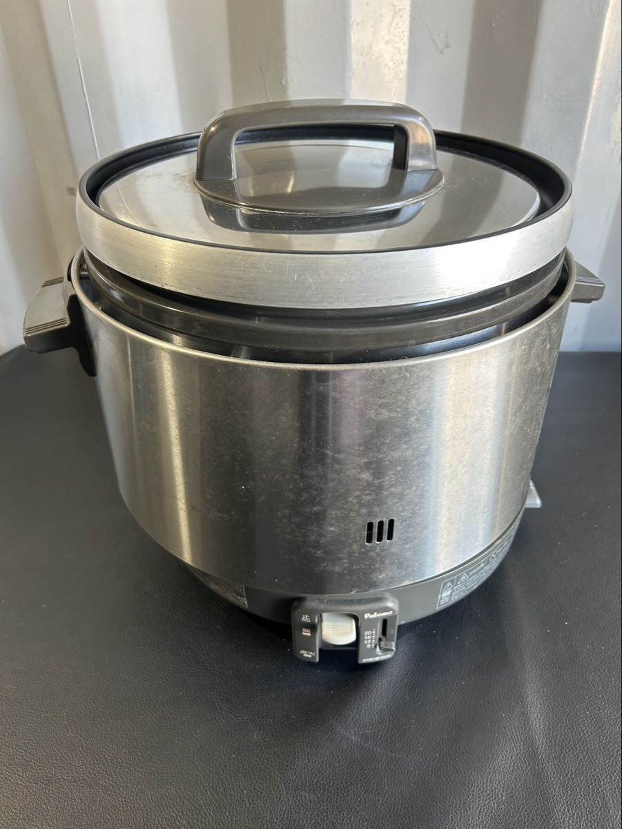 中古品☆ Paloma プロパンガス LPタイプ パロマ 業務用ガス炊飯器 PR-360SS 2升炊き(1~3.6L) 大型炊飯器 涼厨拍卖
