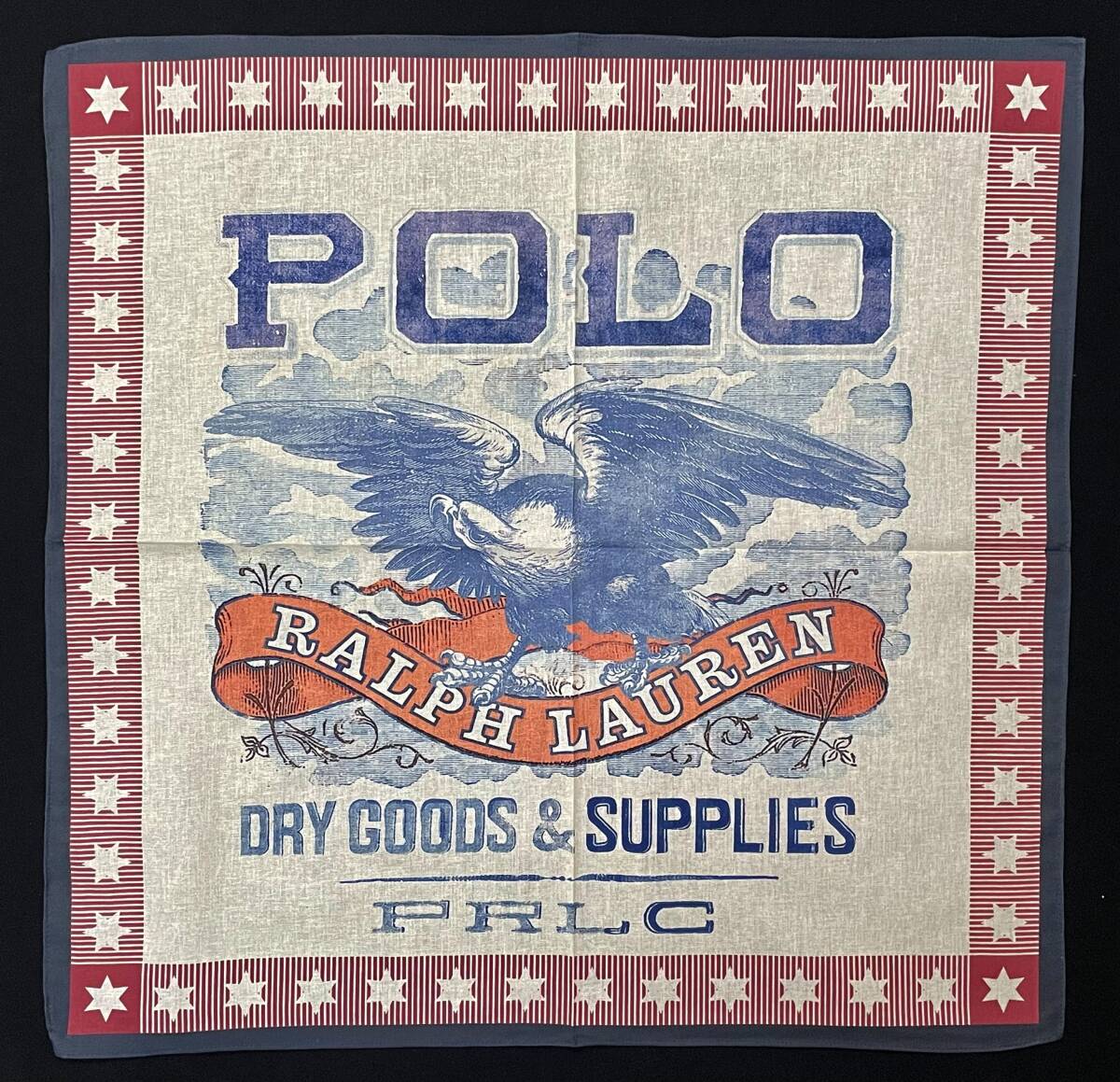 バンダナ ハンカチ スカーフ ヴィンテージ 鷹 未使用 PLY4拍卖