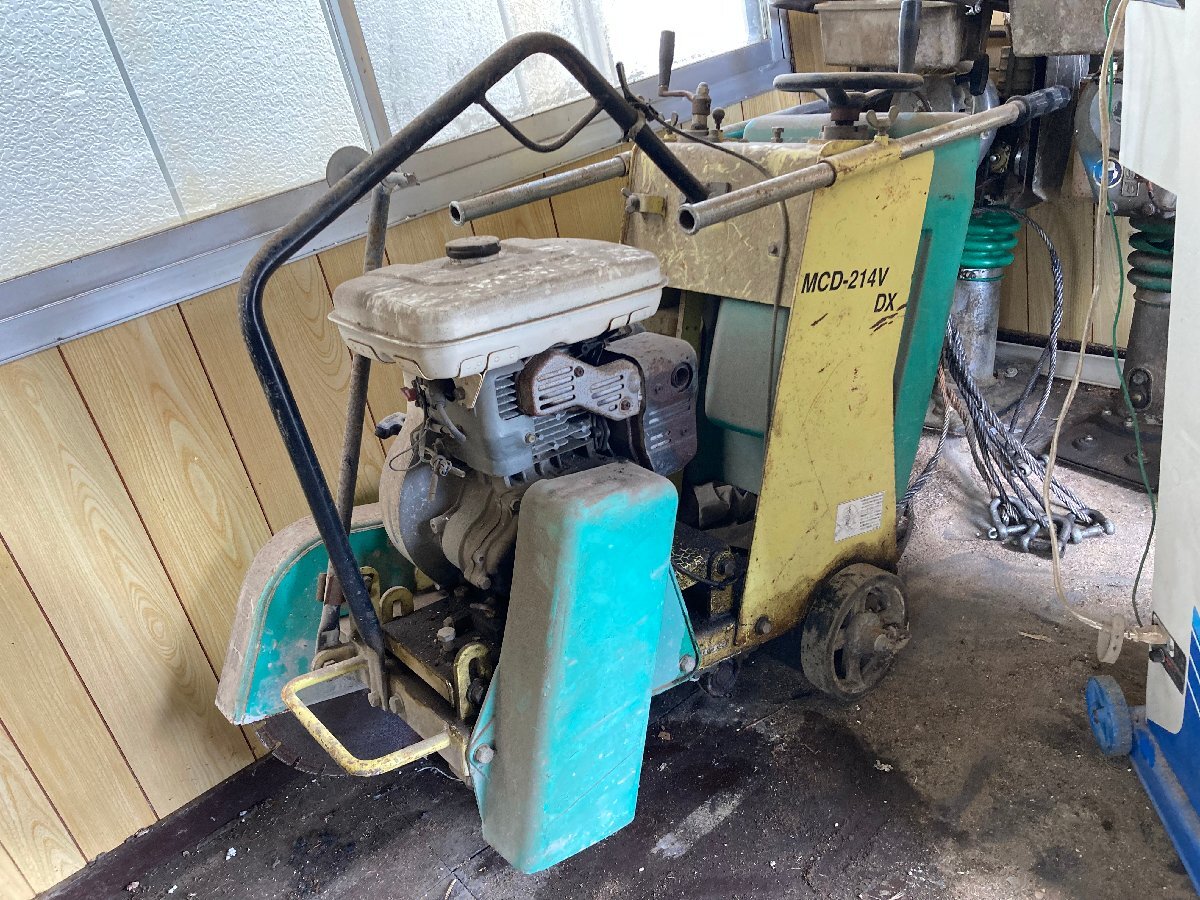 mikasa/三笠 MCD-214VDX ROBIN EH25 ロードカッター 半自動式コンクリートカッター■直接引き取り限定■拍卖