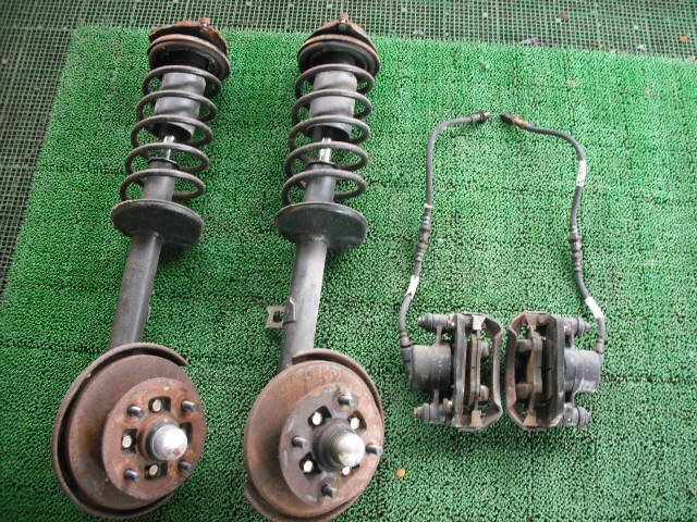 『B282』KE70 4K-U カローラ 左右 フロントストラット フロントハブ ローター フロントキャリパー g TE70 TE71拍卖