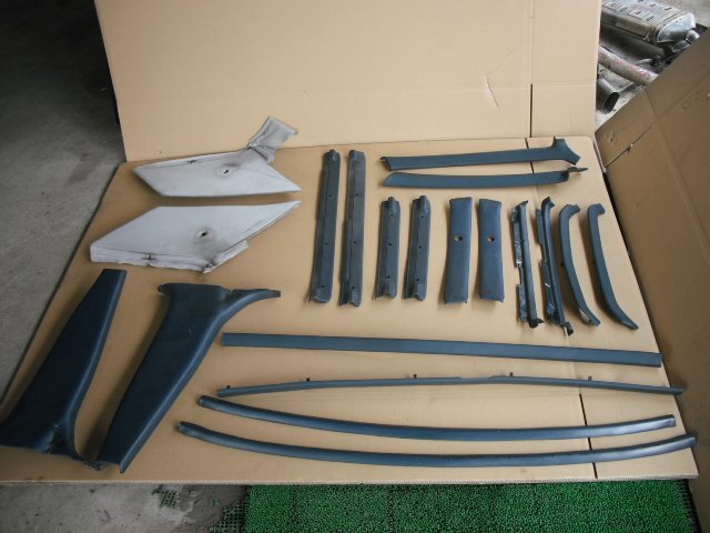 『B283』MS112 5M-GEU 5MGEU クラウン ロイヤルサルーン スカッフ パネル クォーター センター フロントピラートリム x42z 鬼クラ セダン拍卖