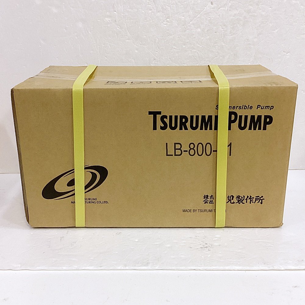 HO1 未使用品 鶴見製作所 ツルミ 水中ポンプ LB-800-61 100V 60Hz 50mm TSURUMI PUMP ①拍卖