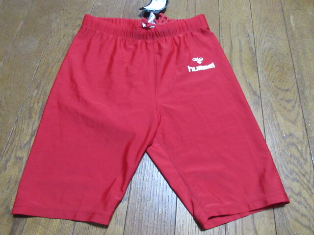 hummelヒュンメルフィットインナーパンツ新品赤サイズL日本製定価4400円拍卖