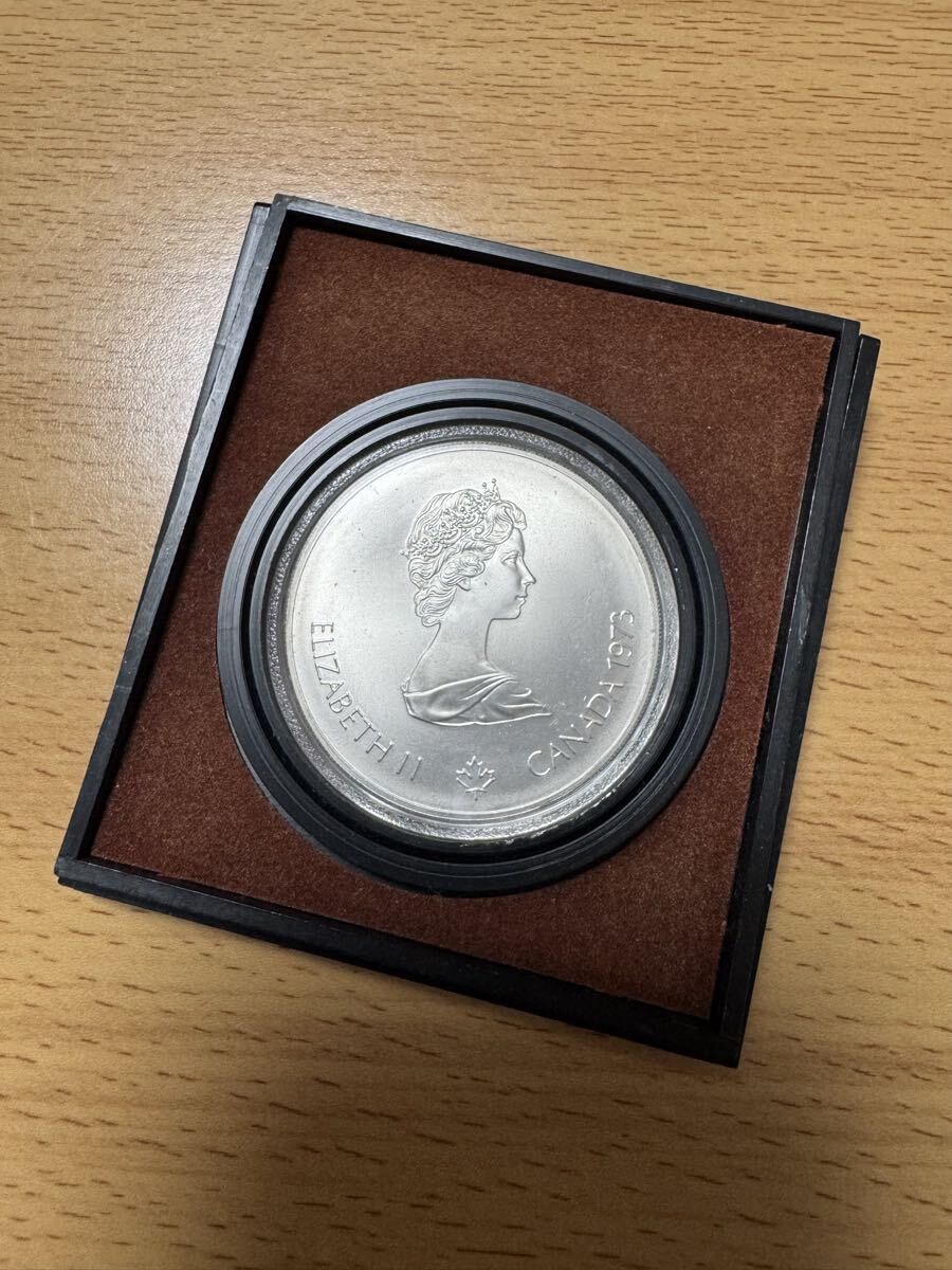 銀貨 エリザベス2世 硬貨 5ドル CANADA カナダ ケース付拍卖