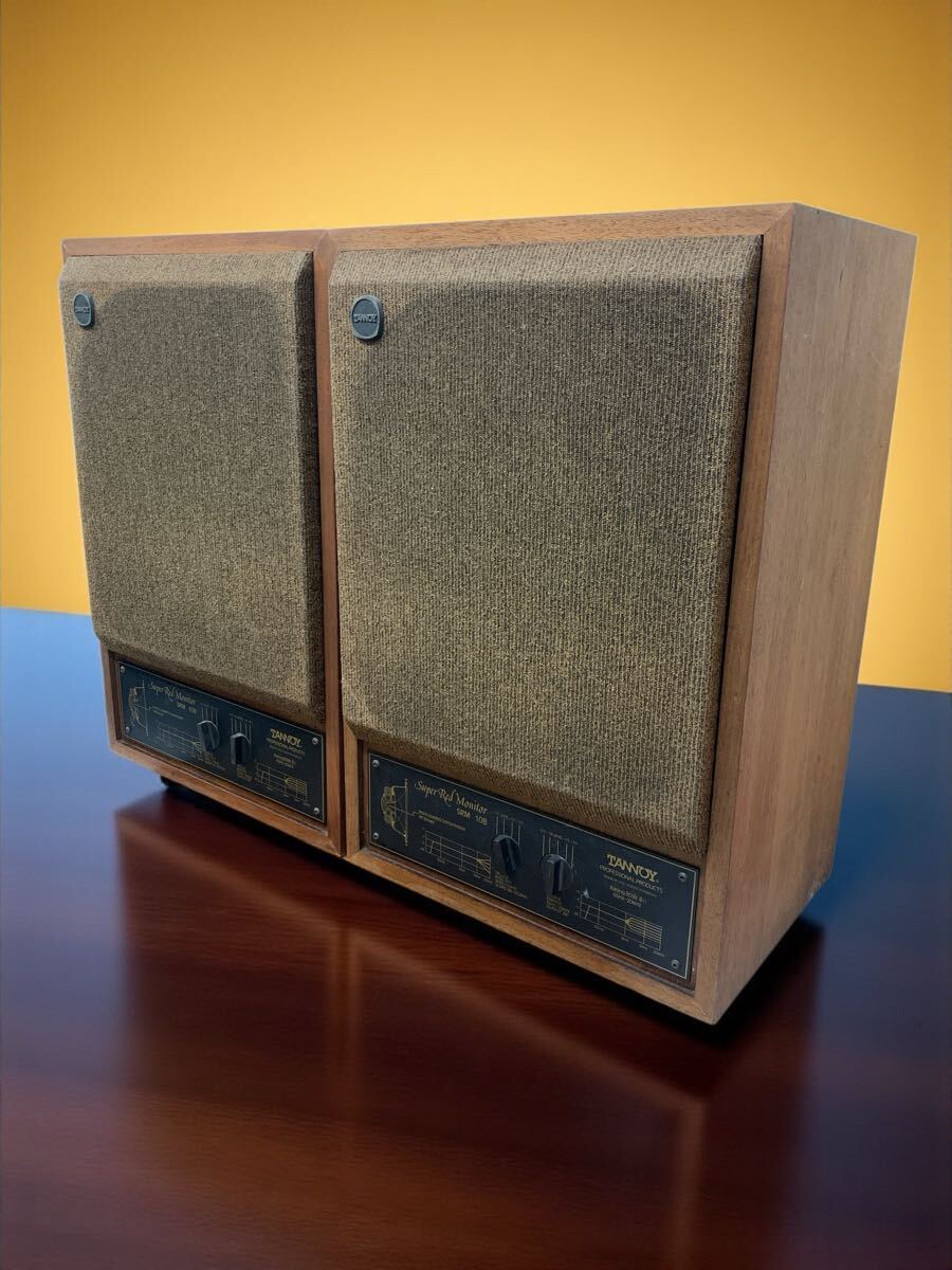 ●I1019A 直接引き取り歓迎 TANNOY Super Red Monitor SRM10B スピーカー ペア タンノイ レトロ 音響機器 自宅保管品 現状品 2個口発送拍卖