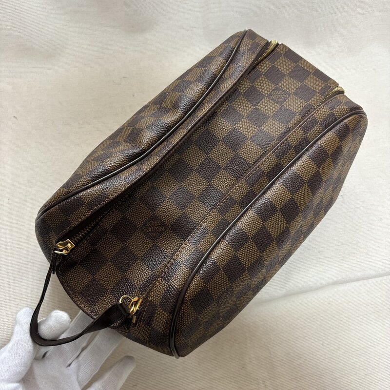 良品 LOUISVUITTON ヴィトン ダミエ トゥルーストワレット N47527 エベヌ キングサイズ ポーチ ダブルファスナー IW510CB_LV02HVN80拍卖