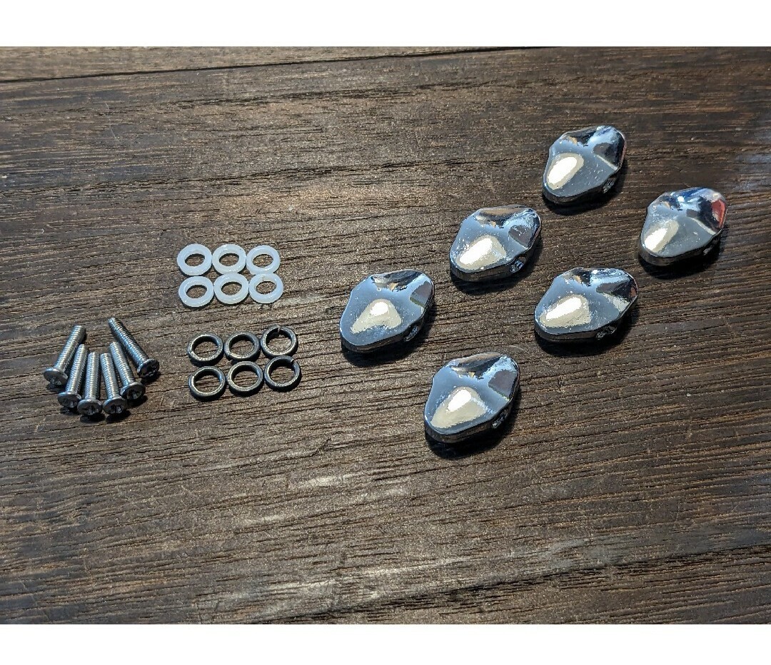 ペグボタン 6個 メタルボタン拍卖