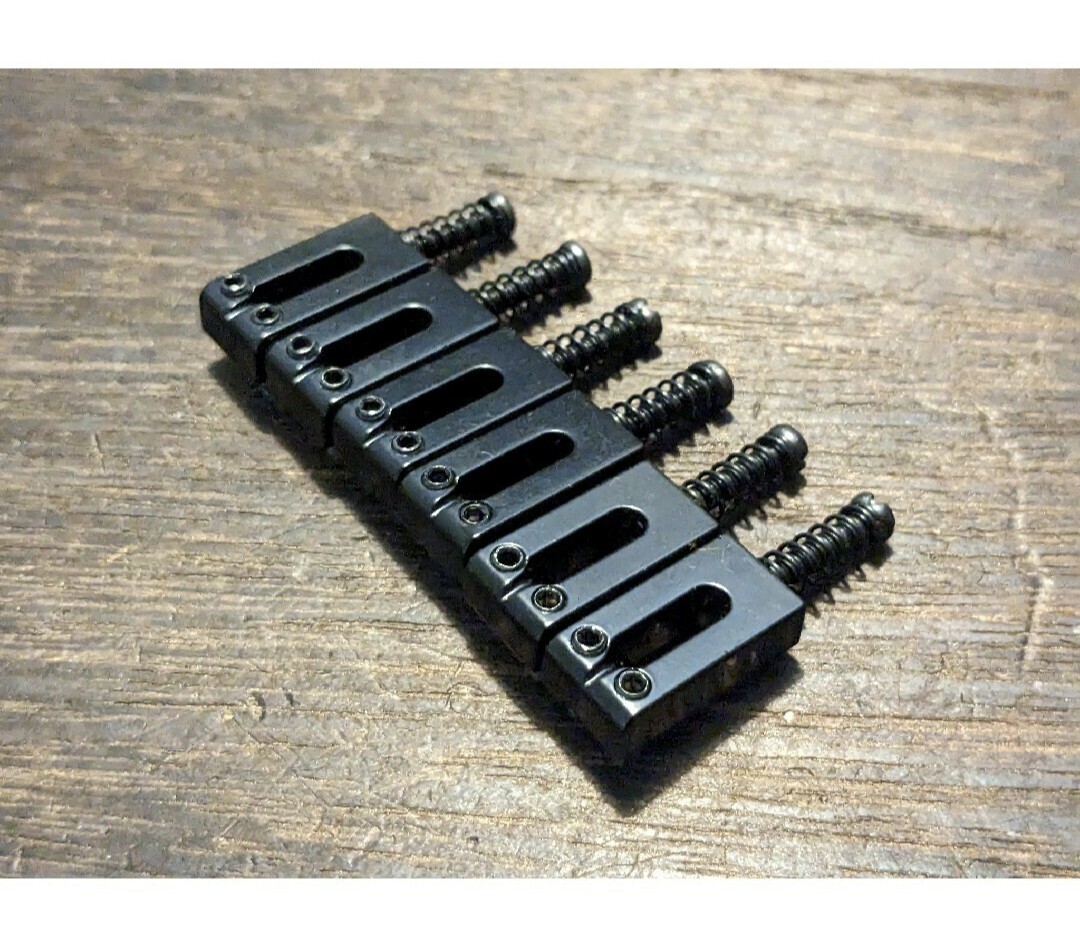 サドル ギター用 ブラック ×6 SET拍卖