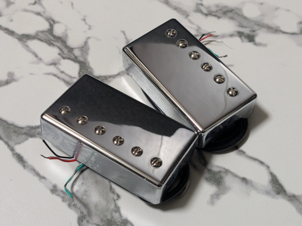アルニコ2 白銅プレート 4芯 リアハイパワー カバード ハムバッカー拍卖