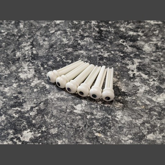 ブリッジピン 牛骨 アバロン 6本拍卖