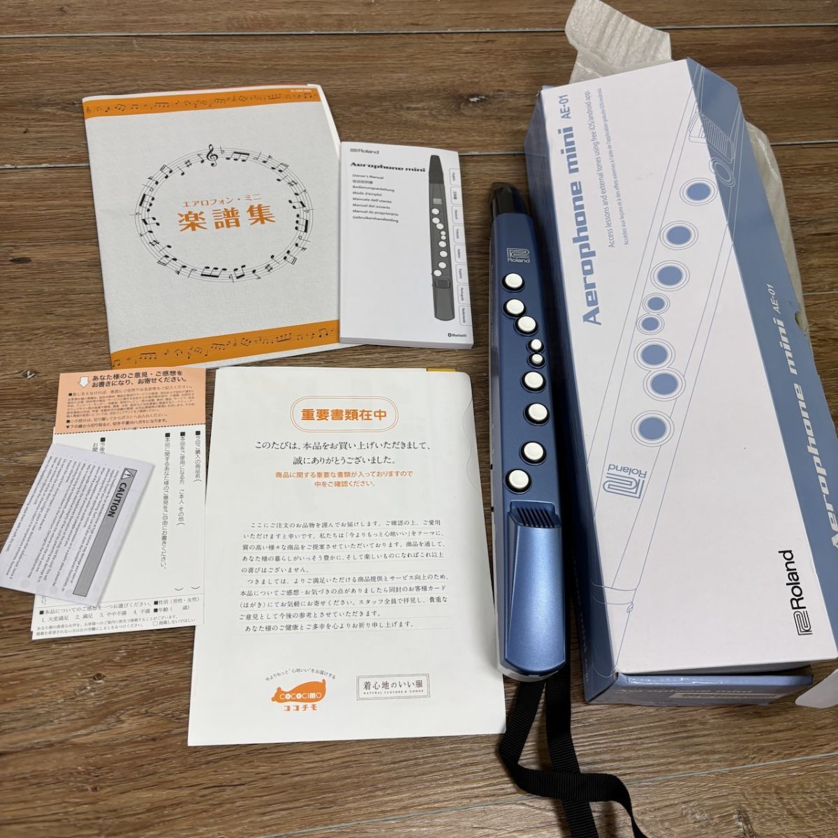 美品 ローランド ROLAND エアロフォンミニ サックス フルート クラリネット トランペット バイオリン AE-01 動作確認済 寛DH0974-22拍卖