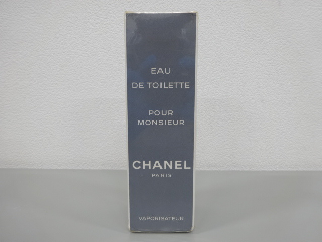 新品 未開封品 CHANEL シャネル POUR MONSIEUR プール ムッシュウ 100ml EAU DE TOILETTE オードゥ トワレット EDT 香水 フレグランス拍卖