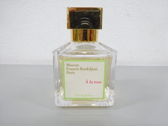 国内正規 残量9割程度 Maison Francis Kurkdjian メゾン フランシス クルジャン A la rose ア ラ ローズ 70ml EDP 香水 フレグランス拍卖