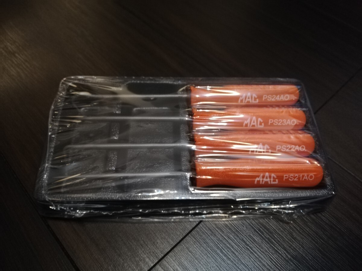 ★新品 未開封★ハロウィン プロモーション 数量限定オレンジ★マックツール MACTOOLS 4Pc.ミニピックセット★拍卖