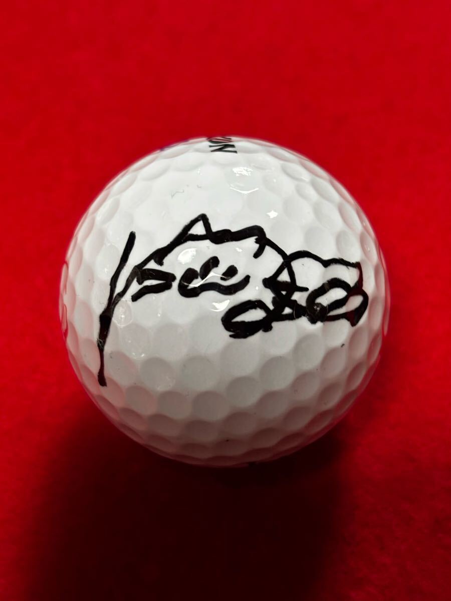JLPGA 菅沼菜々 直筆サイン 第56回住友生命Vitalityレディス 東海クラシック V ボール拍卖