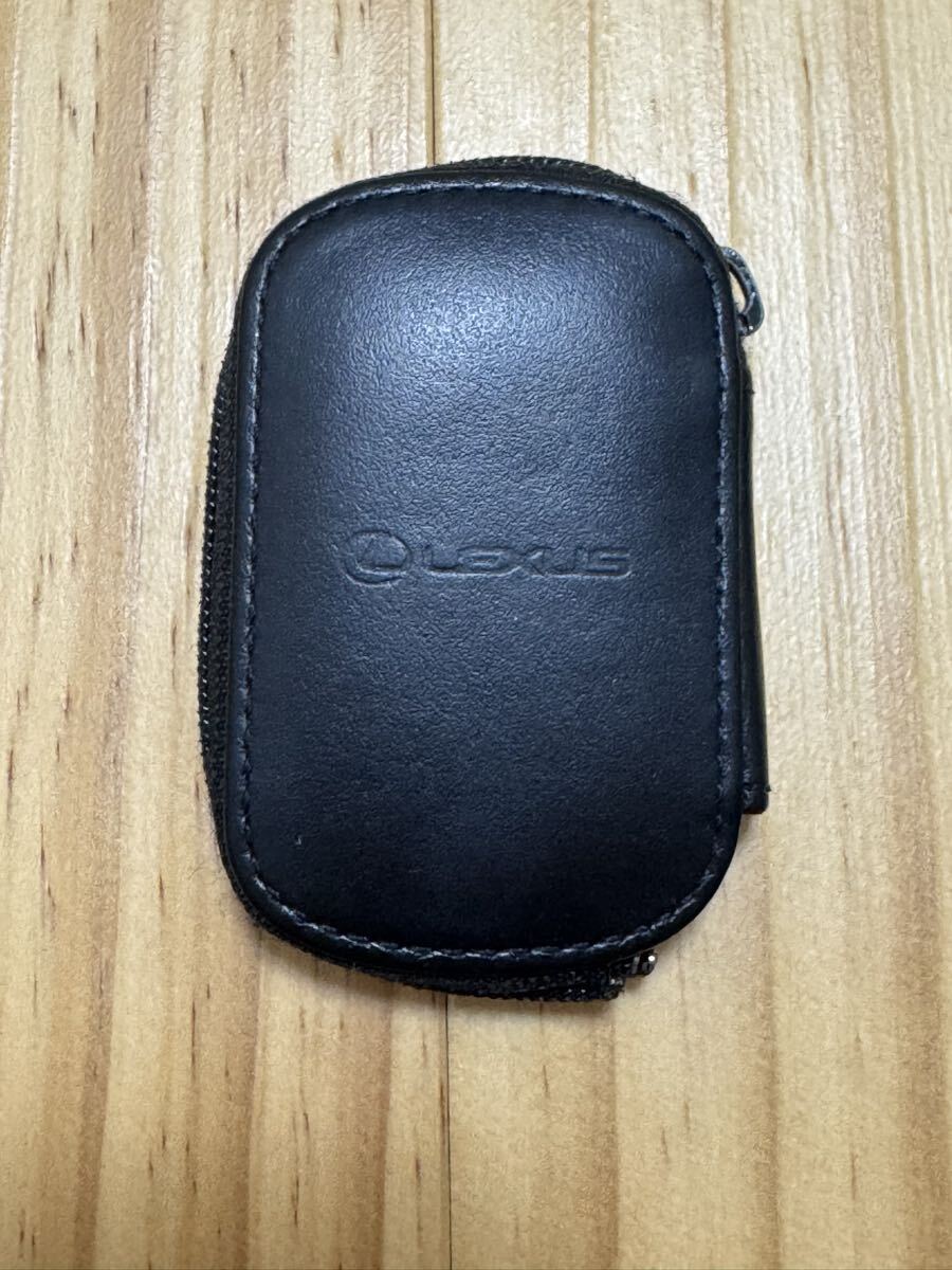 レクサス 純正 スマートキー キーケース スマートキーカバー レクサスコレクション LEXUS 黒革 ブラック 革 皮 LS GS IS HS RX CT拍卖