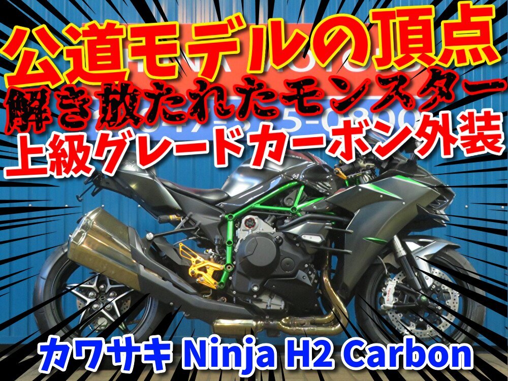 ■『秋の免許取得10万円応援キャンペーン』11月末まで開催中■日本全国デポデポ間送料無料!カワサキ H2 カーボン A1311 車体 カスタム拍卖