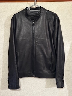 coach レザーライダースジャケット S拍卖