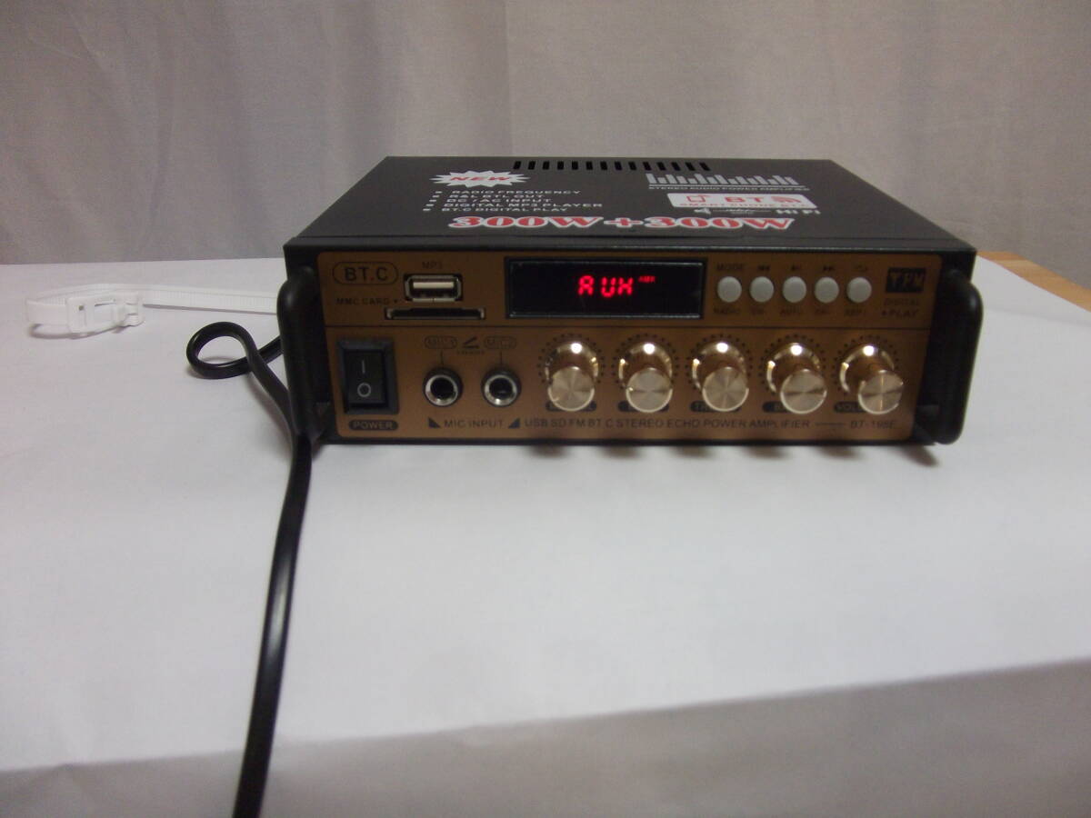 デジタルアンプ オーディオアンプ 最大出力600W(300W+300W) 拍卖