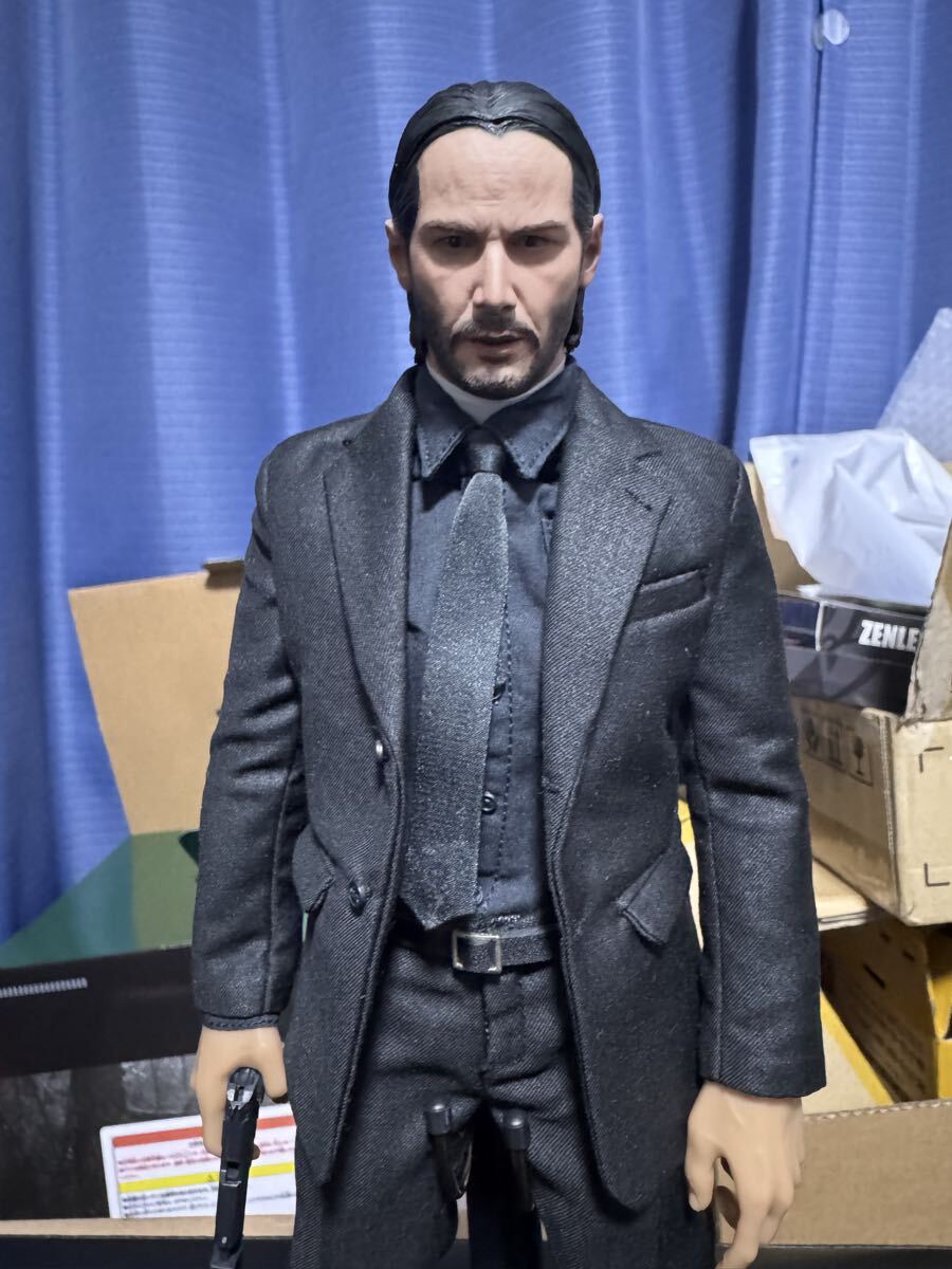 1/6 ホットトイズ hottoys ジョン・ウィック チャプター2 カスタムフィギュア John Wick ムービー・マスターピース拍卖
