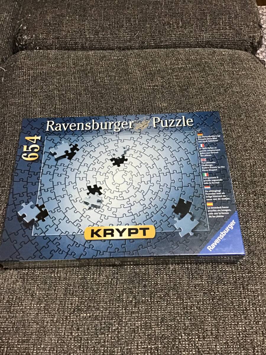 未開封 未使用 未組立 ジグソーパズル パズル 654ピース 銀色の世界 KRYPT RAVENSBURGER PUZZLE No.159642拍卖