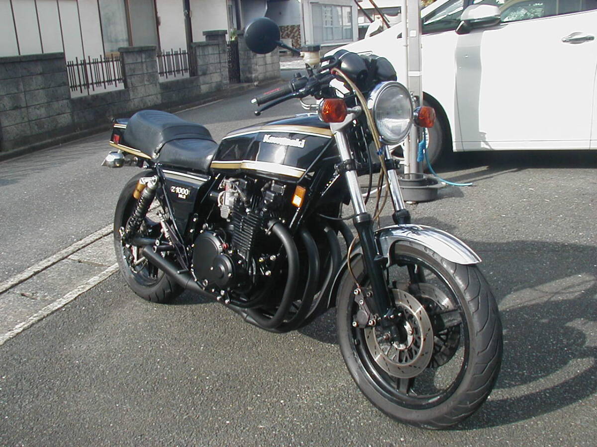 安心の新規登録済み車検3年付き★★Z750FX仕様Z1000F Z1000Hカラー ■角エンジン初期ダイマグ18インチCR29手曲美車Z1000Mk.2KZ1RZ2Z750RSD1拍卖