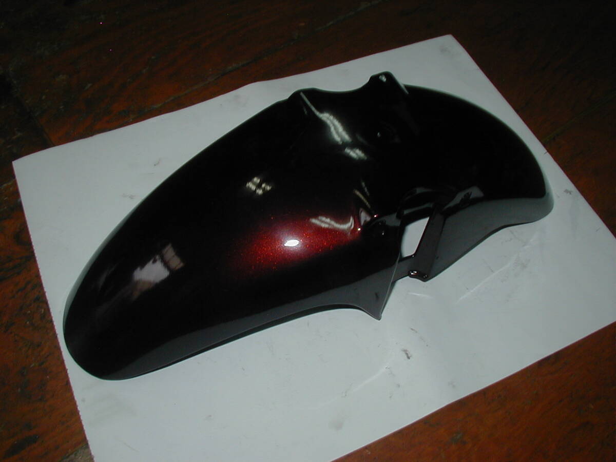 ■HONDA CB1000SF BIG1 SC30 純正フロントフェンダー ( 火の玉リペイント ) 61100-MZIA■Z750FXKZ1000Mk.2Z系希少貴重当時物Z2Z750RSKZZ1R拍卖