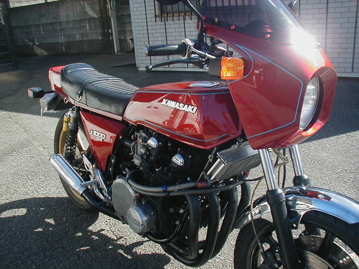 安心の予備検査取得済み★★Z1000Z1R1■18inchカスタム当時物テクマグカンパモナカOVERCR29グリメカブレンボオーリンズZ750FXZ900FZ2Z750RS拍卖