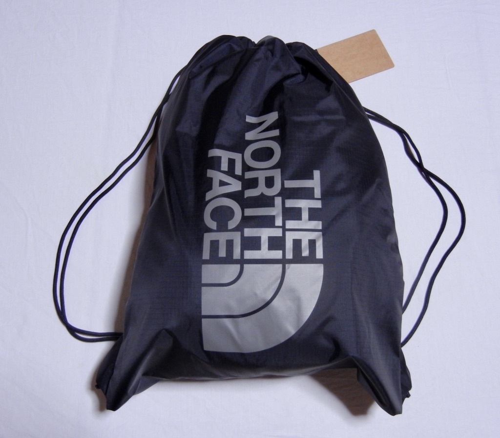 ノースフェイス 軽量ナップサック ブラック NM62413 新品拍卖