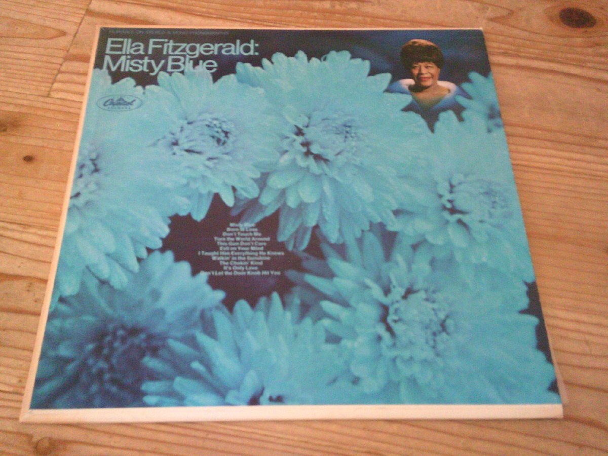 LP:ELLA FITZGERALD MISTY BLUE エラ・フィッツジェラルド:US盤拍卖