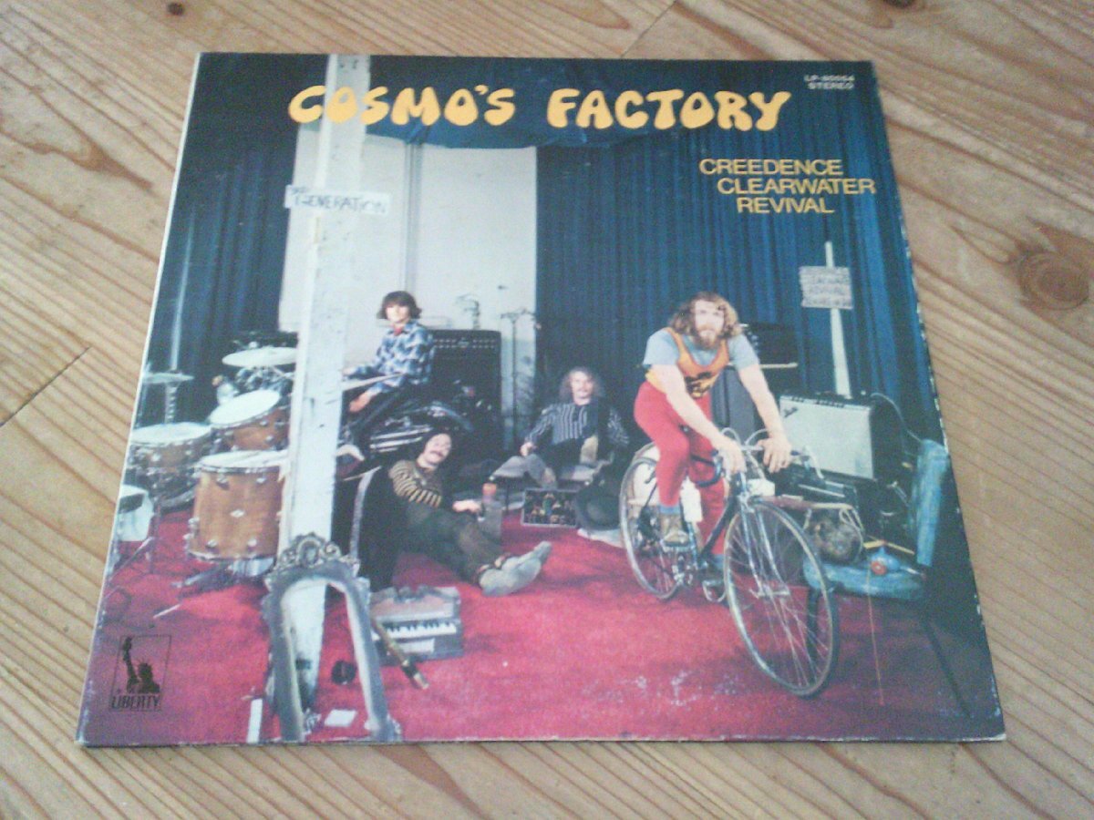 LP:CREEDENCE CLEARWATER REVIVAL COSMO'S FACTORY CCR コスモズ・ファクトリー クリーデンス・クリアウォーター・リバイバル:LP-80054拍卖