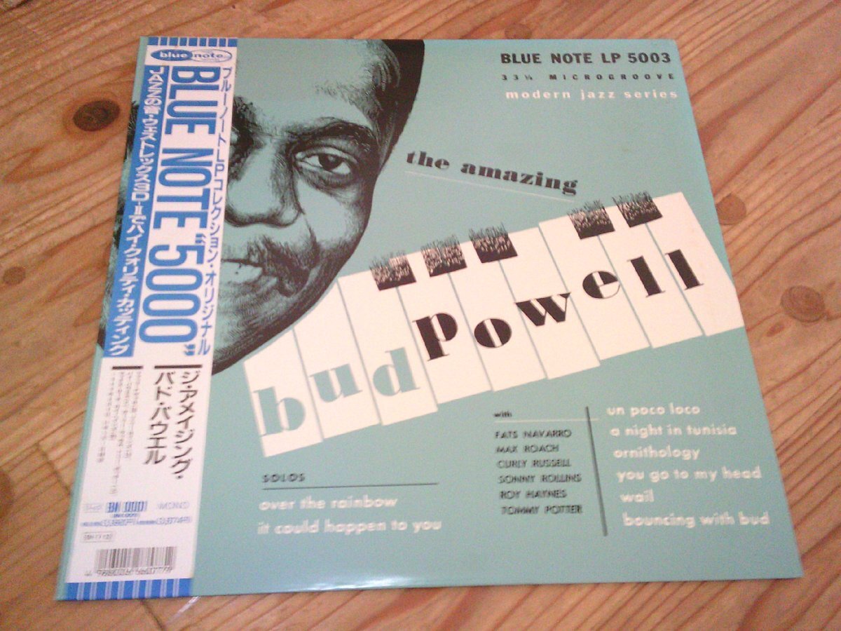 LP:THE AMAZING BUD POWELL ジ・アメイジング・バド・パウエル:帯付:BLUE NOTEE:ウェストレックス3D-IIカッティング拍卖