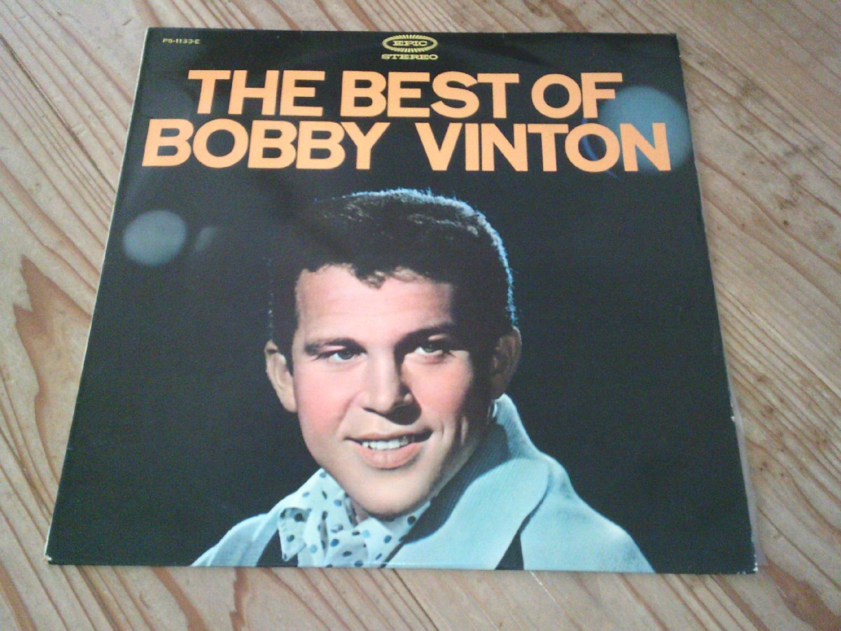 LP:THE BEST OF BOBBY VINTON ベスト・オブ・ボビー・ヴィントン:ペラジャケ拍卖