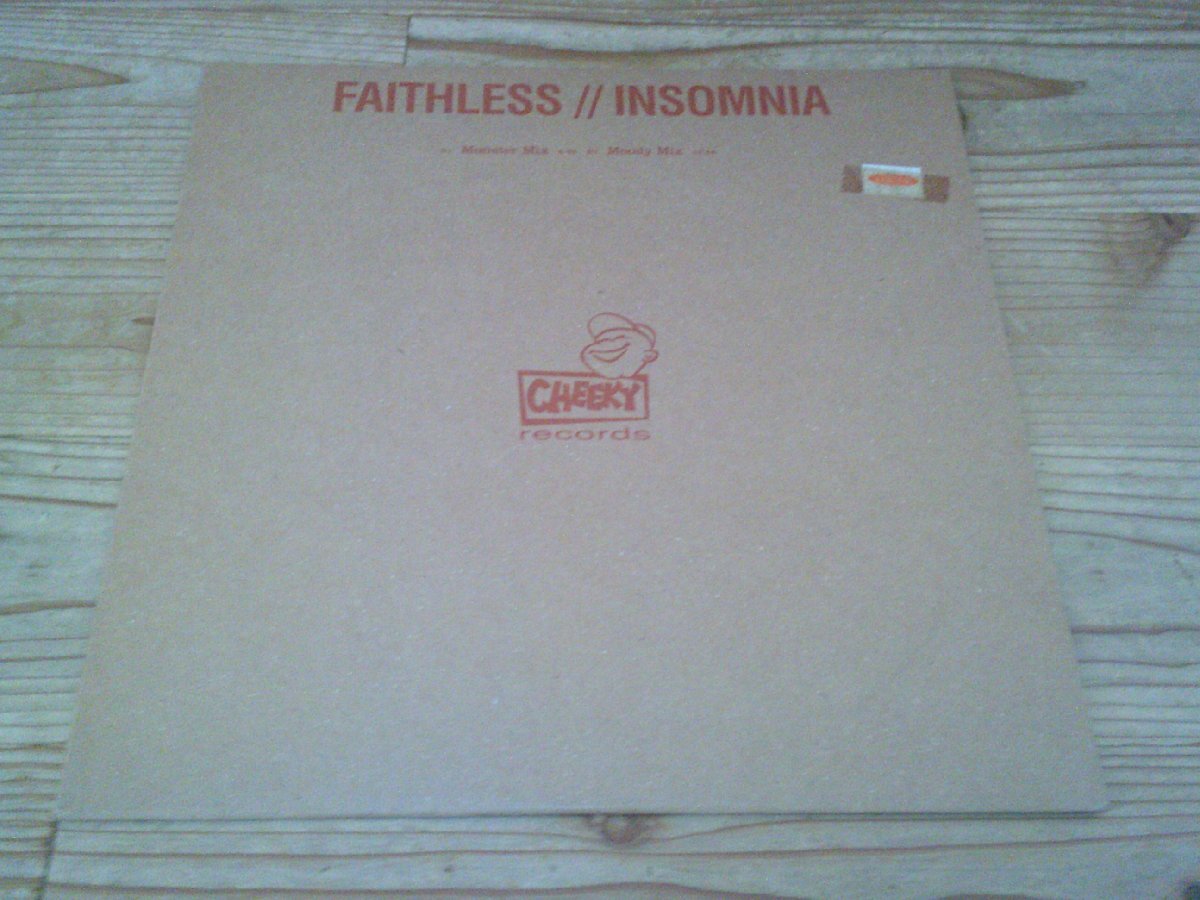 12'LP:FAITHLESS INSOMNIA フェイスレス:EU盤拍卖
