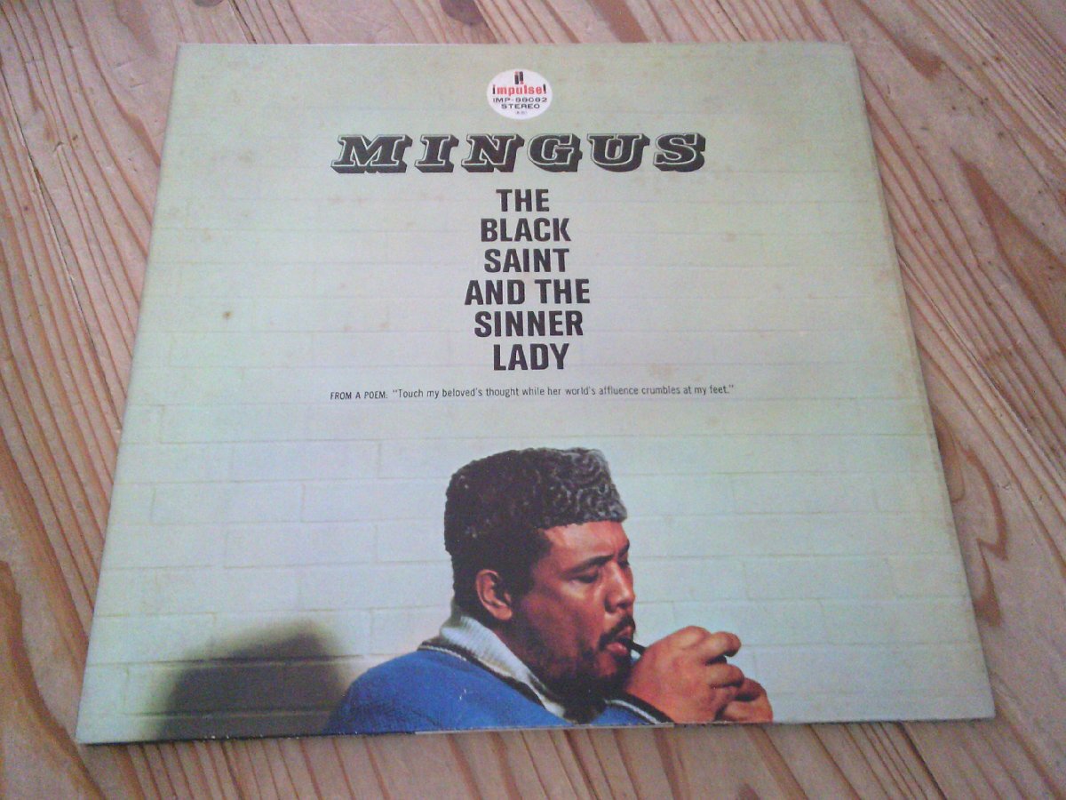 LP:MINGUS THE BLACK SAINT AND THE SINNER LADY CHARLIE MINGUS 黒い聖者と罪ある女 チャーリー・ミンガス拍卖