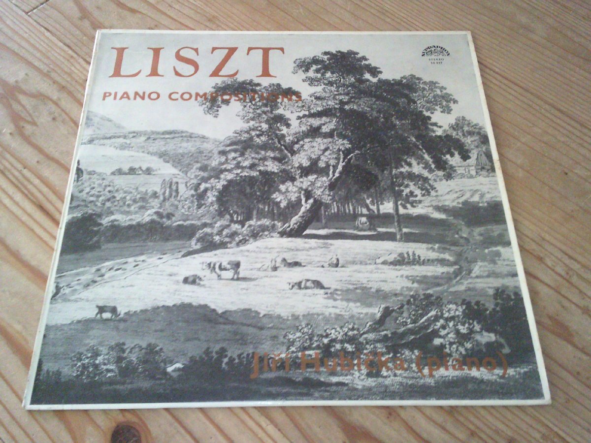 LP:PIANO COMPOSITIONS JIRI HUBICKA リスト:チェコ盤拍卖