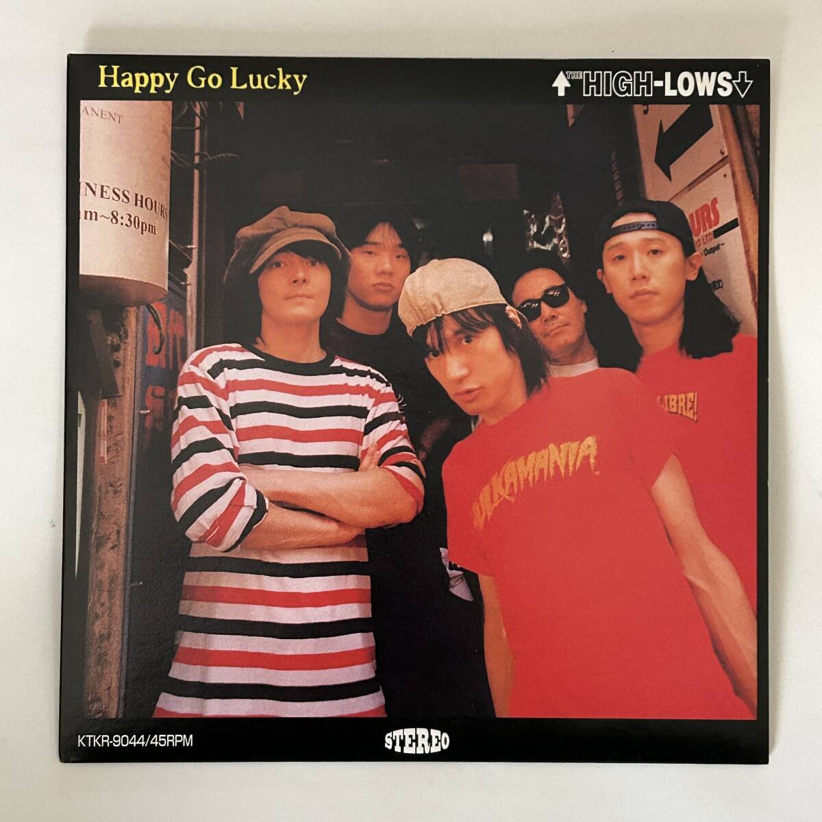 【The High-Lows 】Happy Go Lucky/ザ・ハイロウズ/ 7インチ/レコード拍卖