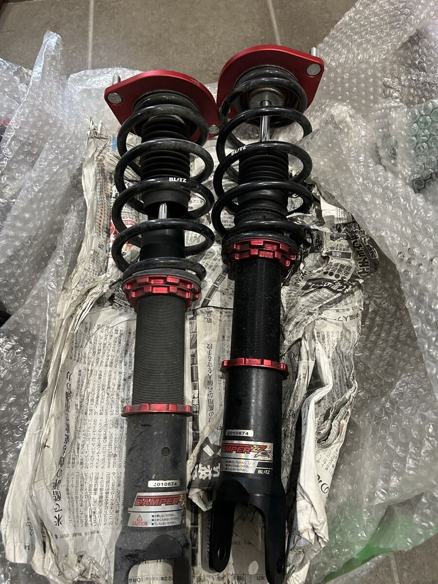 ロードスター nd BLITZ ZZ-R ブリッツ 車高調リヤ2本セット 124スパイダー拍卖